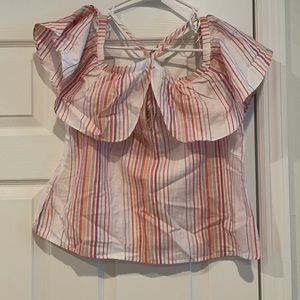 Brand New Express Striped Blouse Size: S